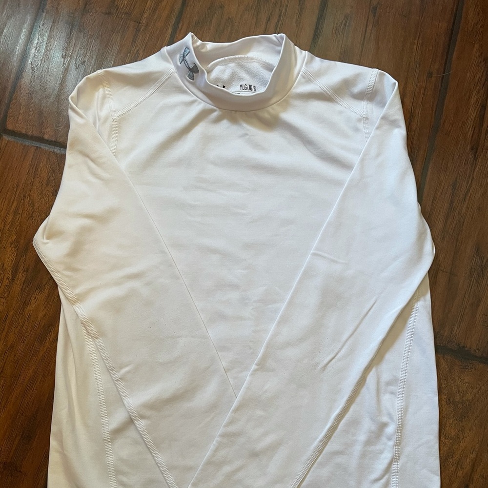Under Armour Youth Coldgear Fitted Top, YLG